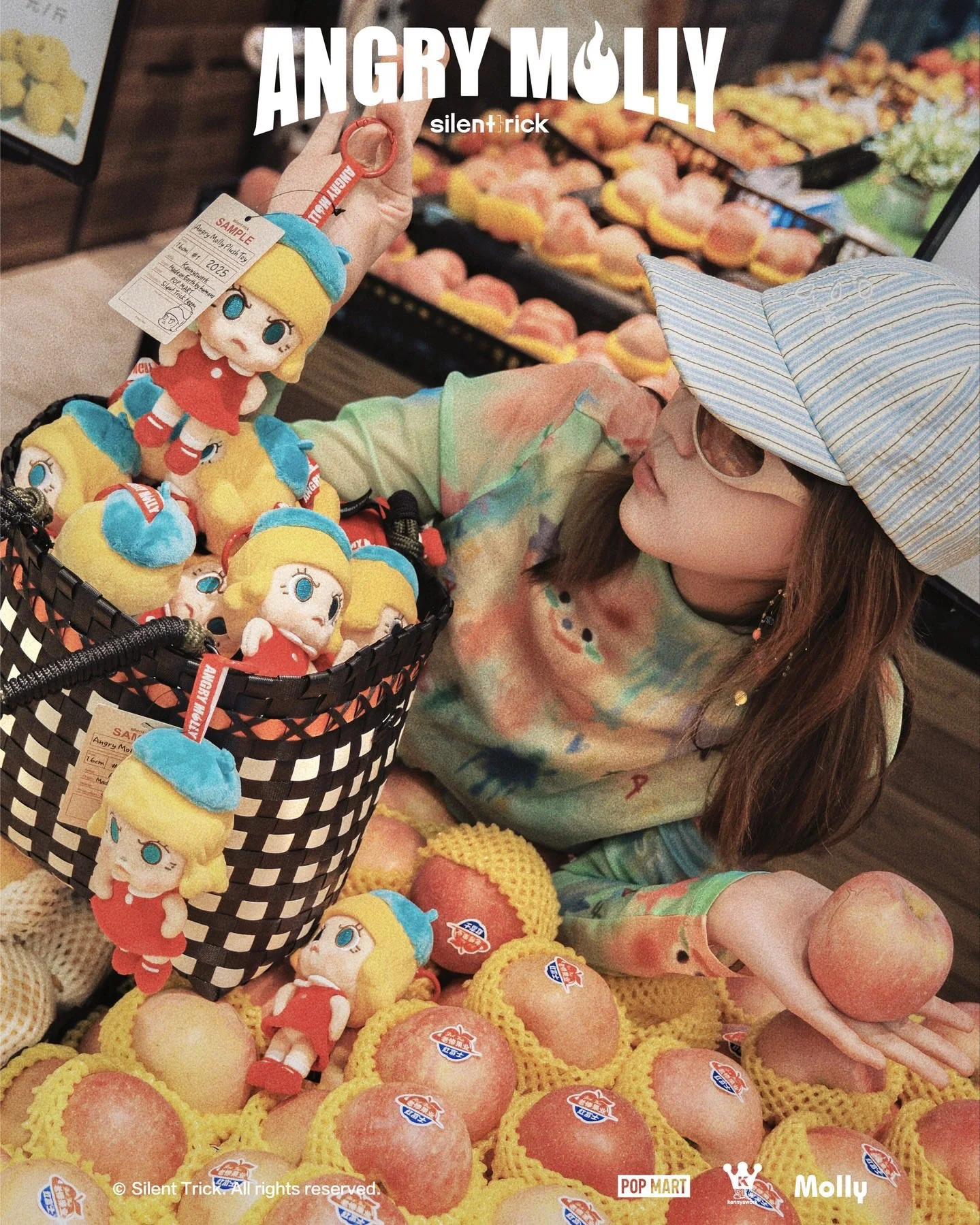 Molly Angry Molly Plush Pendant